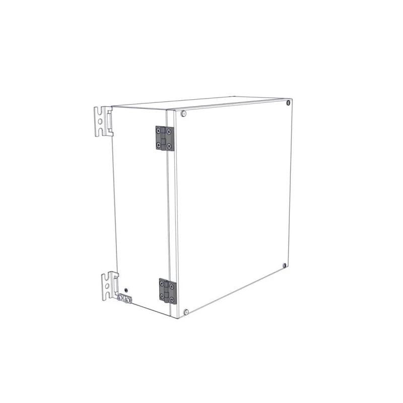 Rose Stainless Steel Hinge for Use with Stainless Steel Watertight Enclosure 40 mm x 40 mm x 40 mm 370000020
