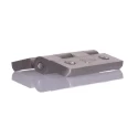 Rose Stainless Steel Hinge for Use with Stainless Steel Watertight Enclosure 40 mm x 40 mm x 40 mm 370000020