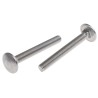 RS PRO Plain Stainless Steel Coach Bolt M6 x 50 mm, A2 Grade, Square Neck, Metric Thread 122-4422