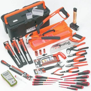 Bahco 31 Piece Electrician Tool Kit with Box VDE 1000V Approved 478-1309