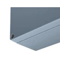 Rittal GA Series Die Cast Aluminium Wall Box IP66, 80 mm x 250 mm x 57 mm 