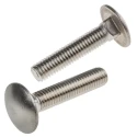 RS PRO Plain Stainless Steel Coach Bolt M8 x 40 mm Metric Thread Square Neck DIN 603 122-4428