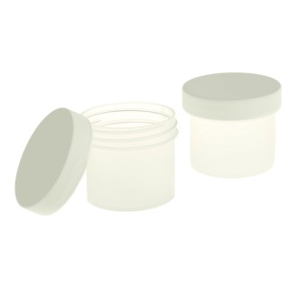 RS PRO 60ml Polypropylene Wide Neck Storage Bottle 60 ml Durable Chemical Resistant Plastic Lab Bottle 478-1674