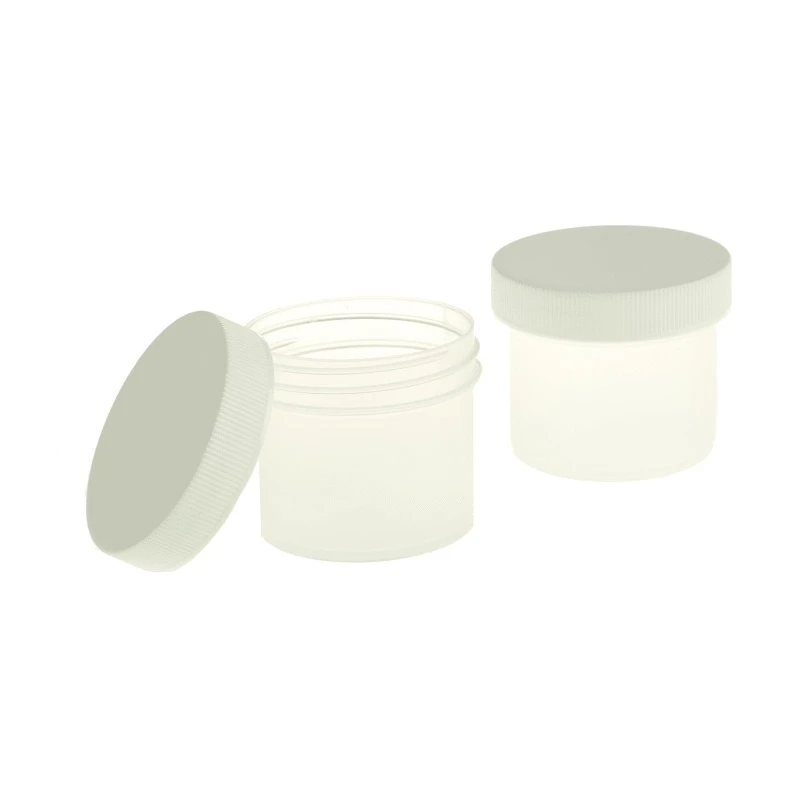 RS PRO 60ml Polypropylene Wide Neck Storage Bottle 60 ml Durable Chemical Resistant Plastic Lab Bottle 478-1674