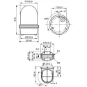 Werma Halogen Silver Bulb Cage Protective Cover for 280 Series 975.883.08