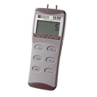 Chauvin Arnoux Differential Manometer CA 850 With 2 Pressure Ports, Max Pressure Measurement 6.89 bar P01184101