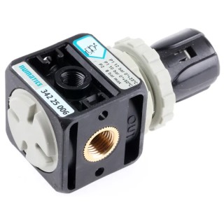 EMERSON ? ASCO 1/4 in G Pneumatic Regulator, 12 bar Maximum Operating Pressure, 11.7 dm³/s Flow Rate, Polyamide 34225006