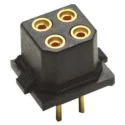 HARWIN M80 Series Straight Through Hole PCB Socket, 12-Contact, 2 Row, 2 mm Pitch, Board-to-Board, 120V, 12A M80-8501242