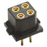HARWIN M80 Series Straight Through Hole PCB Socket, 12-Contact, 2 Row, 2 mm Pitch, Board-to-Board, 120V, 12A M80-8501242