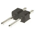 HARWIN M20 Series Straight Through Hole Pin Header, 2 Contacts, 2.54 mm Pitch, 1 Row, Unshrouded M20-9990245