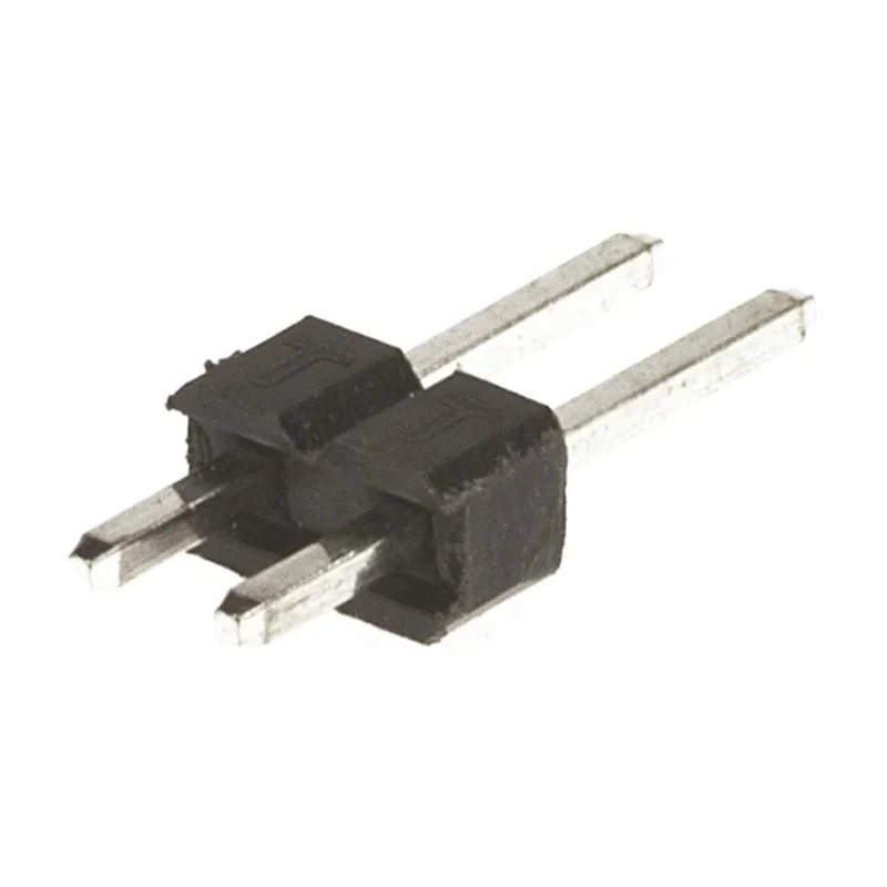 HARWIN M20 Series Straight Through Hole Pin Header, 2 Contacts, 2.54 mm Pitch, 1 Row, Unshrouded M20-9990245