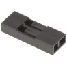 HARWIN Connector Housing Female 2 Way 1 Row Straight 2.54 mm Pitch M20-1060200
