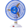 DC 12V Table Fan For Home Lighting & DC Solar System - 12 Inch Plastic