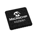 Microchip 32-Pin QFN Ethernet Transceiver 3.3 V 100 Mbps RMII 100Base-TX 10Base-T KSZ8061RNDW