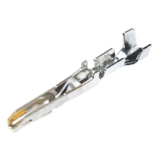 Molex 105300 Series Female Crimp Terminal 6A Current Nano-Fit Connector Housing 26 AWG Min Crimp 24 AWG Max Gold 105300-1200
