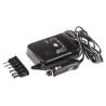 Minwa Car Charger Plug-In Regulated Voltage Converter Max Input 24V dc Max Output 12V dc 2A 478-4667