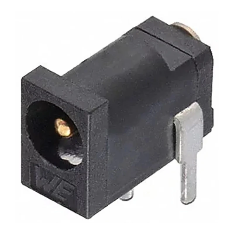 Wurth Elektronik WR-DC Right Angle DC Socket 2A 30V Panel Mount Length 5mm Tin Gold 694103303002