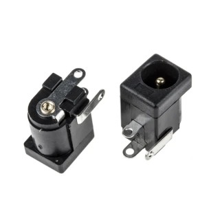 Wurth Elektronik WR-DC Right Angle DC Socket 5A 24V Panel Mount Length 9 mm Tin Gold 694106301002