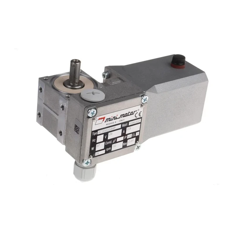 Mini Motor Brushed Geared DC Geared Motor, 24V dc, 37W, 2.4Nm Torque, 112rpm Speed, 9mm Shaft Diameter BC2000 24 MP 25 B3