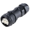 ABB 3 Pole IP68 Rating Cable Main In-Line Connector Female, 16A Current, 250V AC Voltage, Screw Termination
