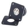 ABB 3 Pole IP68 Rating Panel Mount IEC Connector Male 250V 16A Screw Termination