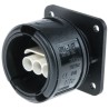 ABB 3 Pole IP68 Rating Panel Mount IEC Connector Female, 16A, 250V, Screw Termination