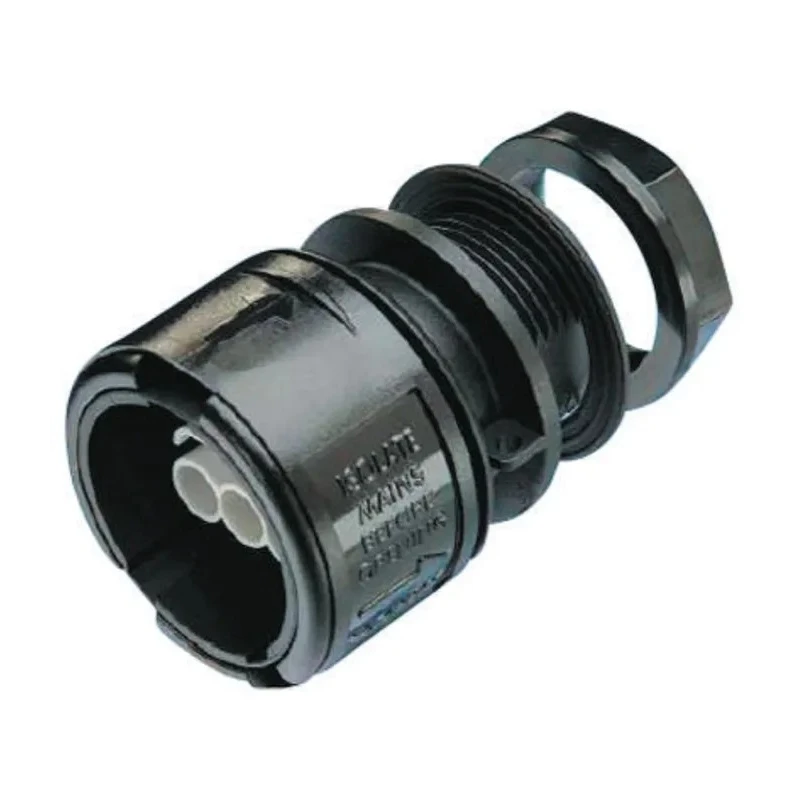 ABB 3 Pole IP68 Rating Panel Mount IEC Connector Female 16A 250V AC IP68 IP68