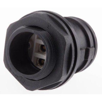 ABB 3 Pole IP68 Rating Panel IEC Connector Male 16A 250V