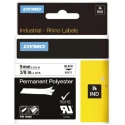 Dymo Black on White Label Printer Tape 9 mm Width 5.5 m Length for Rhino Series 18482