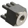 Wurth Elektronik Brass Screw Terminal, Vertical, 100A, Tin Plated, 6 Legs, 3 Rows REDCUBE 7461057