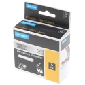 Dymo Black on Silver Label Printer Tape 9 mm Width 5.5 m Length Industrial Tape 18485