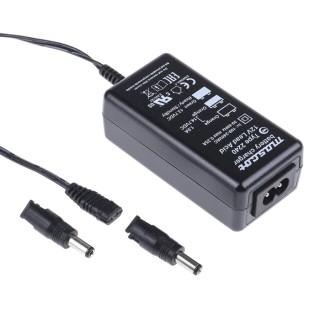 Mascot Battery Charger for 12V Lead Acid Battery, 1.3A Charge Current, Switch Mode Power Supply, 2-Pin (IEC) Plug 2240000060