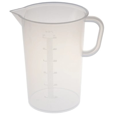 RS PRO Polypropylene 3L Laboratory Jug 215mm Length 478-1652
