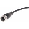 Telemecanique Sensors Female 3 Way Straight to Female Unterminated Sensor Actuator Cable 2m XZCP1865L2