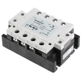 Carlo Gavazzi RZ3A Series Solid State Relay Panel Mount, 25 A Load Current, 660 V Load Voltage, 32V Control Voltage 