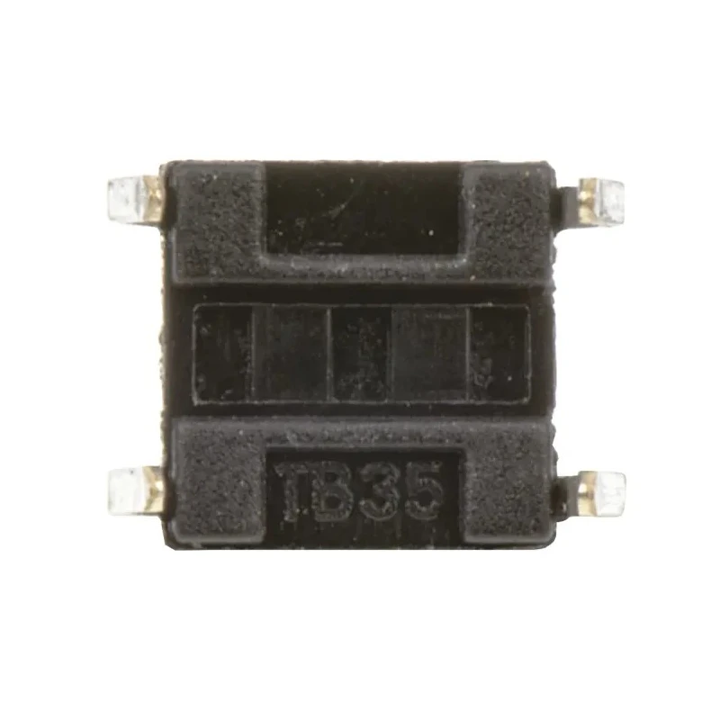 TE Connectivity IP67 Black Tactile Switch Button 9.4 mm SPST 50mA 24 V dc Surface Mount 2-1825910-7