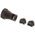 TE Connectivity Miniature CPC Strain Relief Bracket Accessory Type Strain Relief Boot Grey Black White Yellow 1445730-1