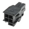 Molex Nano-Fit Female Connector Housing 2.5 mm Pitch 4 Way 2 Row Straight 105308-1204