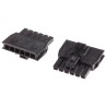 Molex Nano-Fit Female Connector Housing 2.5 mm Pitch 6 Way 1 Row Straight 105307-1206