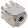Wurth Elektronik Brass Screw Terminal, Vertical Orientation, 160A Current, Snap-In, 2.54mm Pitch, 9 Legs, 3 Rows 7461093