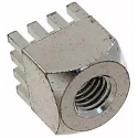 Wurth Elektronik REDCUBE Brass Screw Terminal, Vertical Orientation, 180A Current, Tin-Plated Brass Body, M4 Screw 7461095