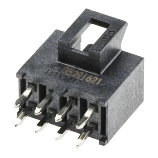 Molex Nano-Fit Series Straight Through Hole PCB Header, 8 Contact, 2.5 mm Pitch, 2 Row, Shrouded 105310-1208
