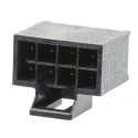 Molex Nano-Fit Series Straight Through Hole PCB Header, 8 Contact, 2.5 mm Pitch, 2 Row, Shrouded 105310-1208