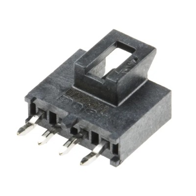 Molex Nano-Fit Series Straight Through Hole PCB Header, 4 Contacts, 2.5 mm Pitch, 1 Row, Shrouded 105309-1204