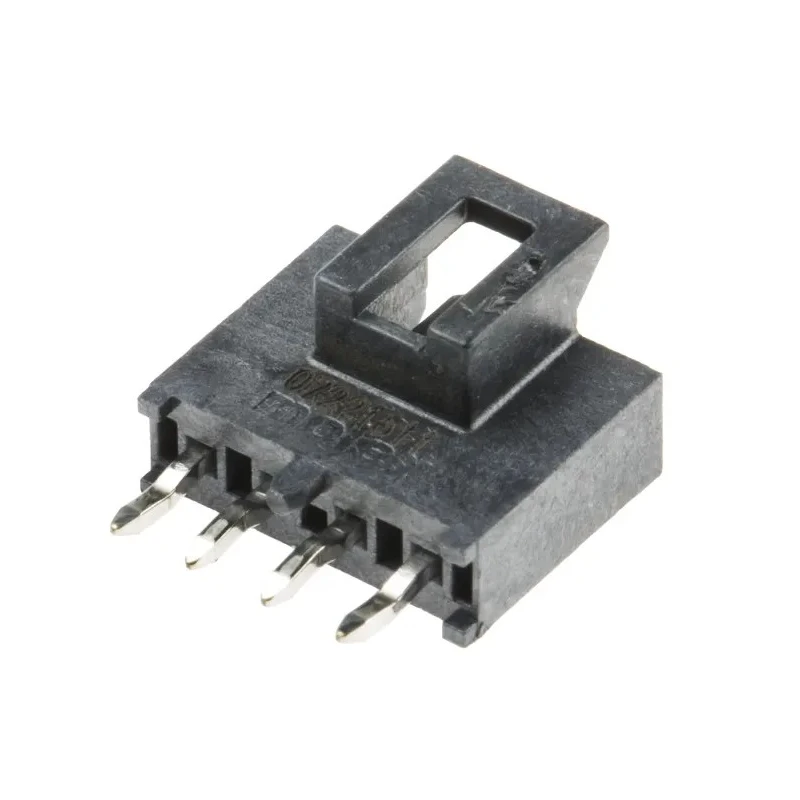 Molex Nano-Fit Series Straight Through Hole PCB Header, 4 Contacts, 2.5 mm Pitch, 1 Row, Shrouded 105309-1204