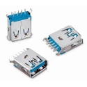 Wurth Elektronik Straight Through Hole Male 1 Port USB Type A USB 3.0 Connector 692121430000
