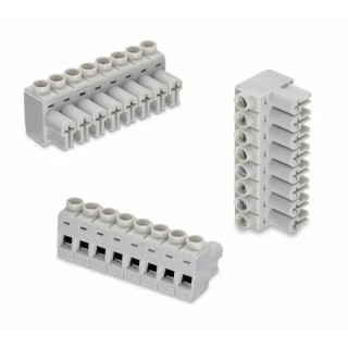 Wurth Elektronik 385 Series Pluggable Terminal Block 2-Contact 5 mm Pitch 1 Row 300V AC 16A Polyamide Housing 691385700002