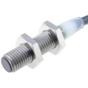 Omron Threaded Barrel Inductive Proximity Sensor M8 Stainless Steel 2 mm Detection, IP67 IP69K, 24V dc E2A-S08KS02-WP-C1 2M