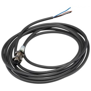 Omron Threaded Barrel Inductive Proximity Sensor M8 PNP 24V DC 4mm Detection E2A-S08KN04-WP-B1 2M