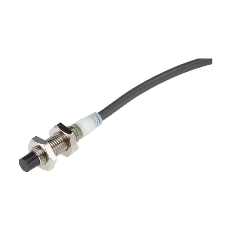 Omron Threaded Barrel Inductive Proximity Sensor M8 PNP 24V DC 4mm Detection E2A-S08KN04-WP-B1 2M